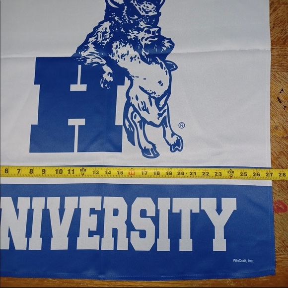 MIAMI UNIVERSITY REDHAWKS CLOTH BANNER FLAG 36" x 26" Wincraft Sports. - Picture 3 of 4